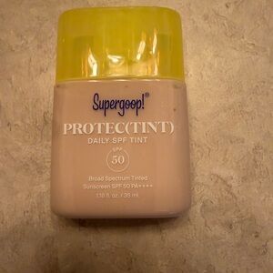 Supergoop! Tinted Sunscreen Bottle - Beige and Clear
